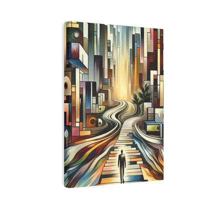 Relatable Journey Abstraction Canvas Photo Tile