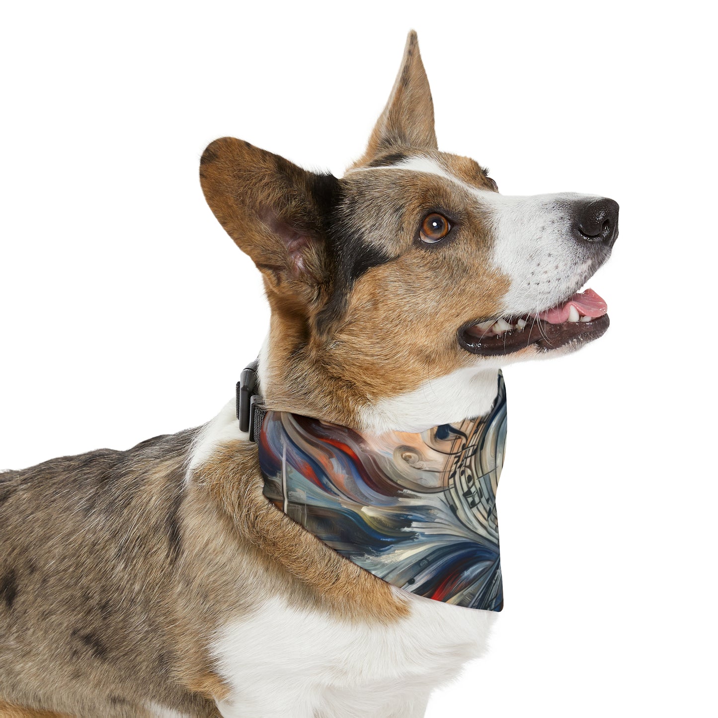 Symphonic Empathic Swirls Pet Bandana Collar