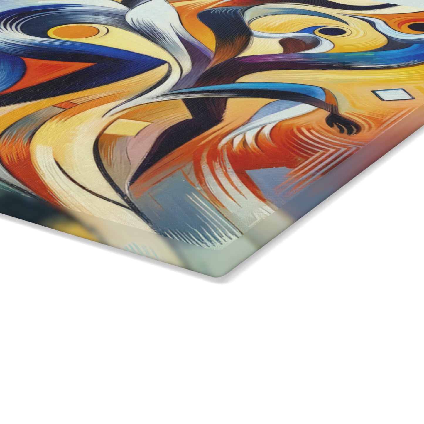 Wisdom Dance Inquiry Glass Cutting Board