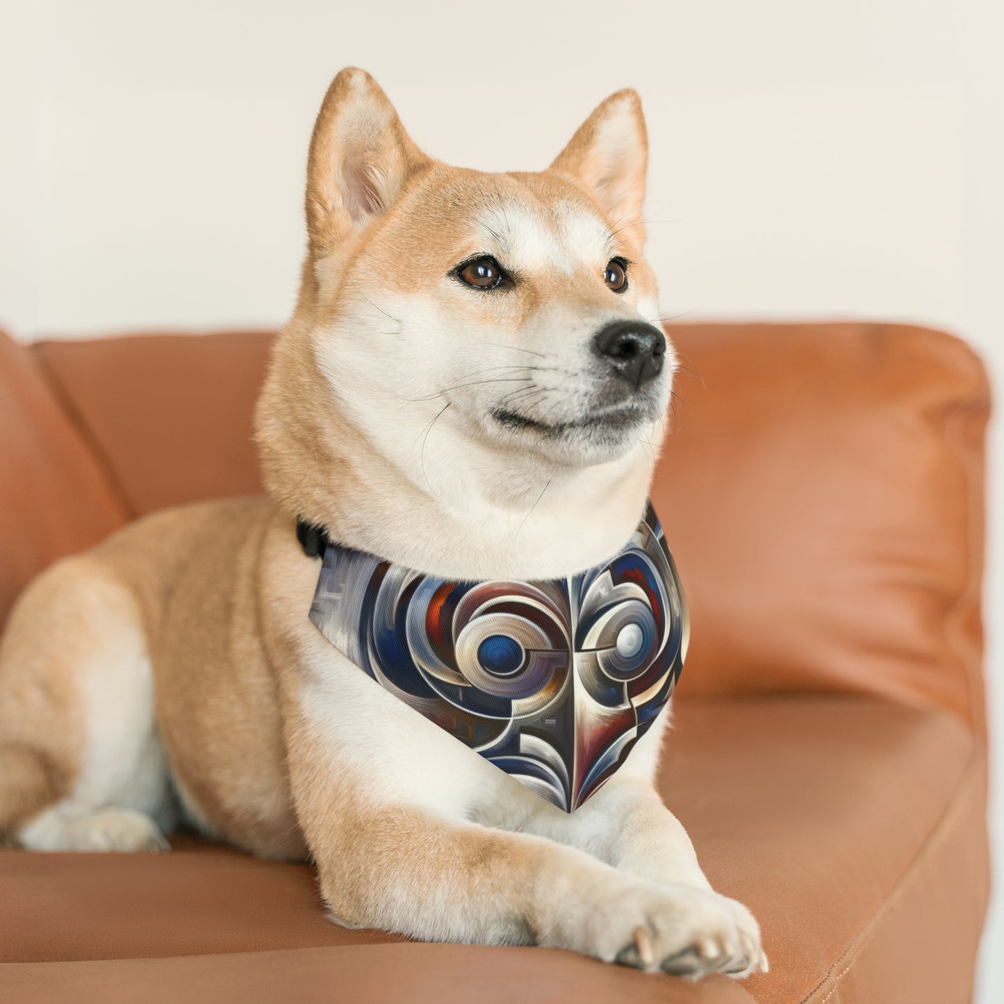 Wisdom Confluence Tachism Pet Bandana Collar