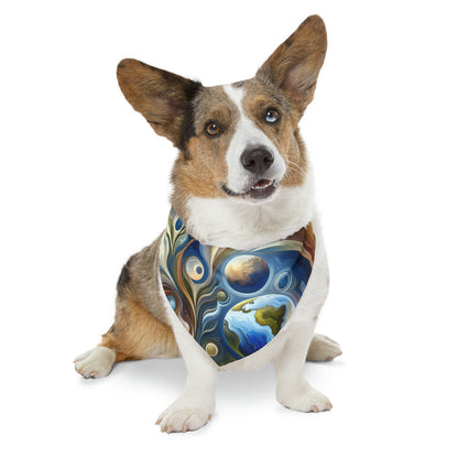 Esoteric Nurturing Gaia Pet Bandana Collar