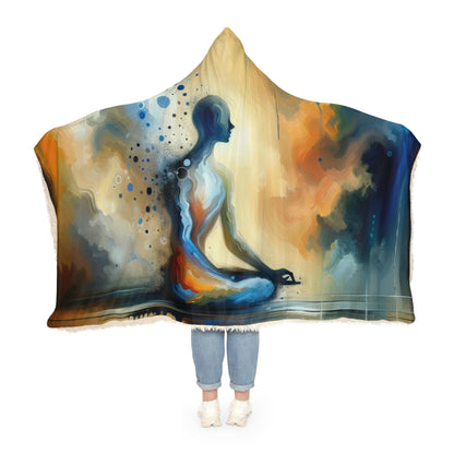 Resonance Abstract Healing Snuggle Blanket