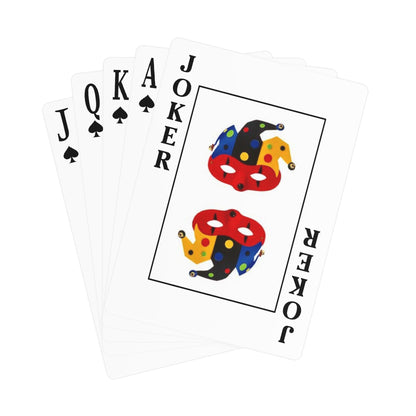 Witty Conversation Tapestry Poker Cards