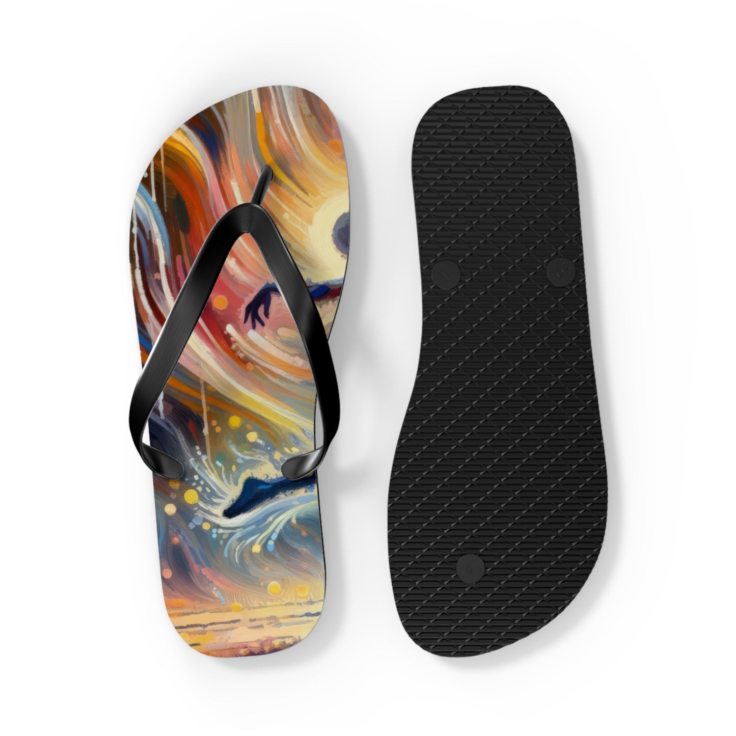 Wholehearted Divine Dance Flip Flops