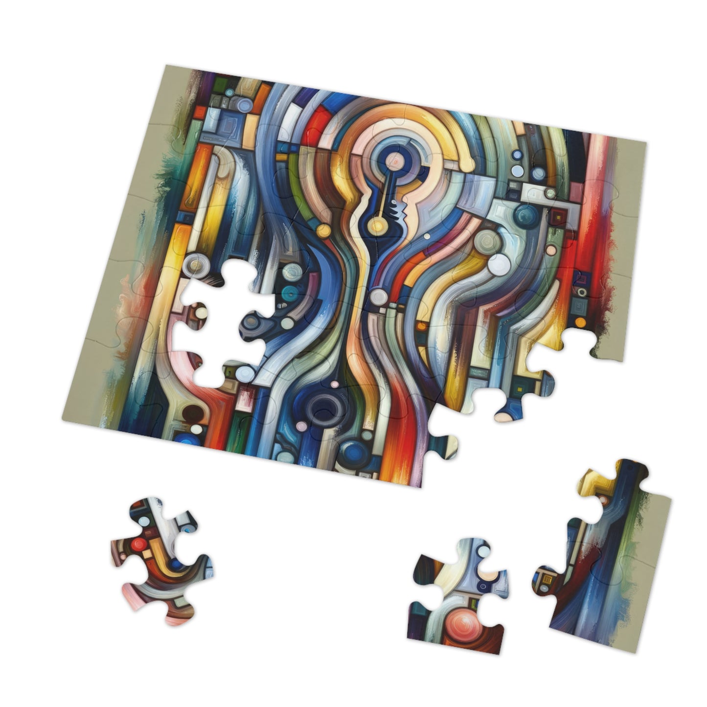 Embracing Faceted Unity Jigsaw Puzzle (30, 110, 252, 500,1000-Piece)