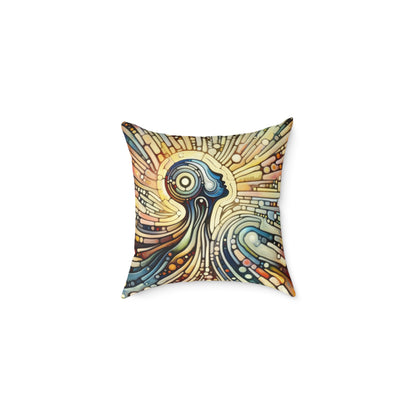 Inner Mosaic Kindness Spun Polyester Pillow