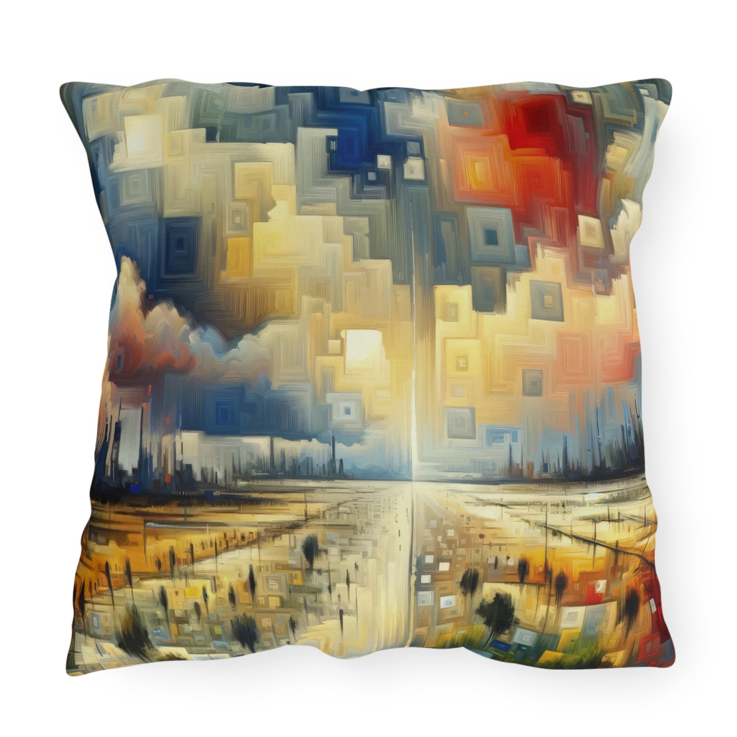 Earnest Gathering Rainwater Outdoor Pillows