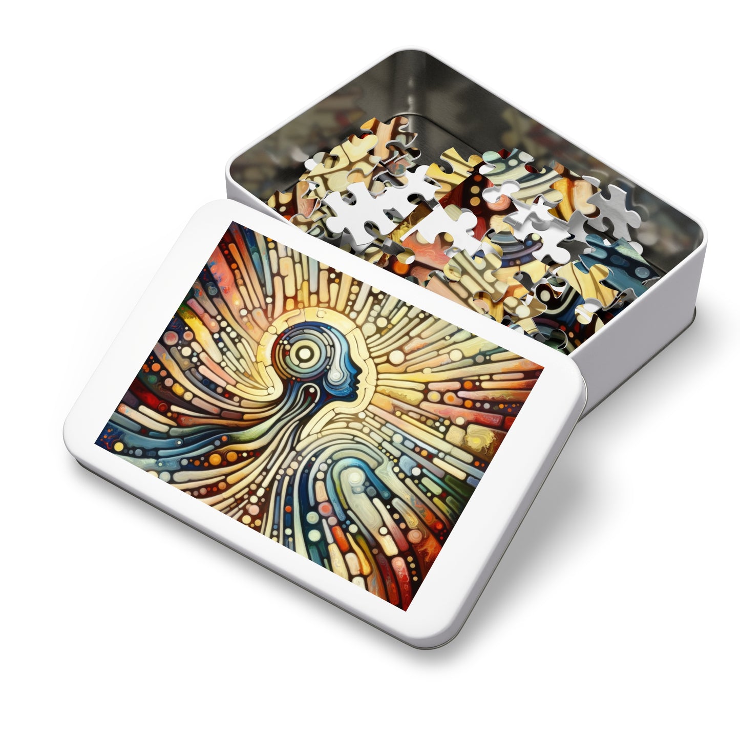 Inner Mosaic Kindness Jigsaw Puzzle (30, 110, 252, 500,1000-Piece)