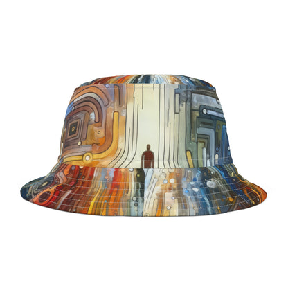 Converging Unity Path Bucket Hat (AOP)