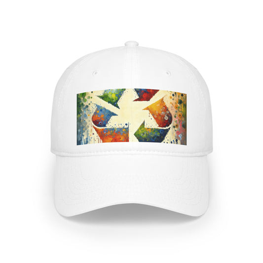 Sustainable Transformation Tachism Low Profile Baseball Cap