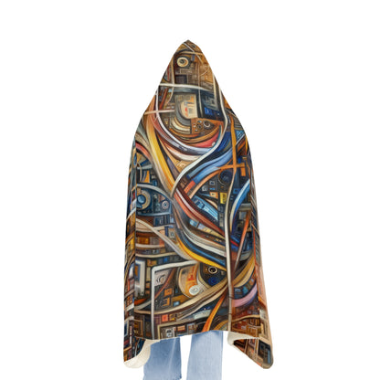 Intricate Life Tapestry Snuggle Blanket