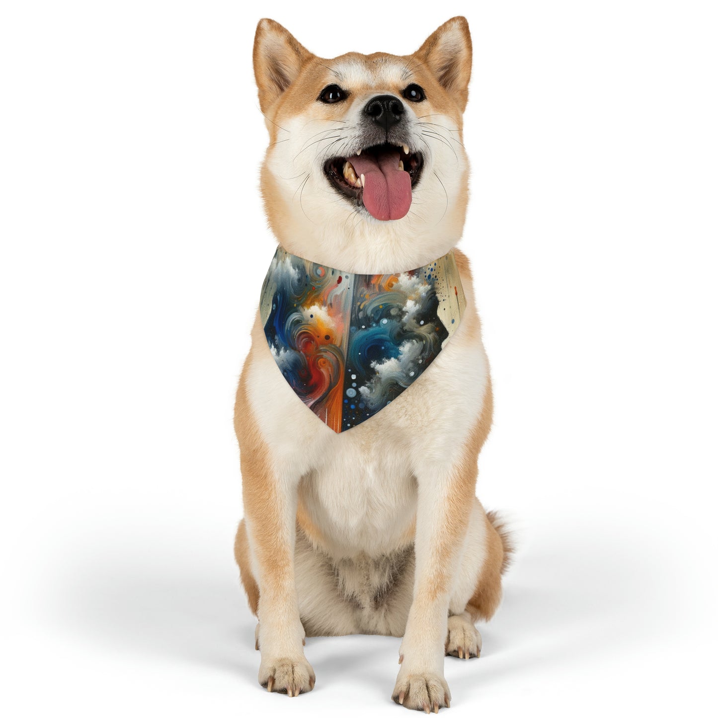 Connected Isolation Paradox Pet Bandana Collar