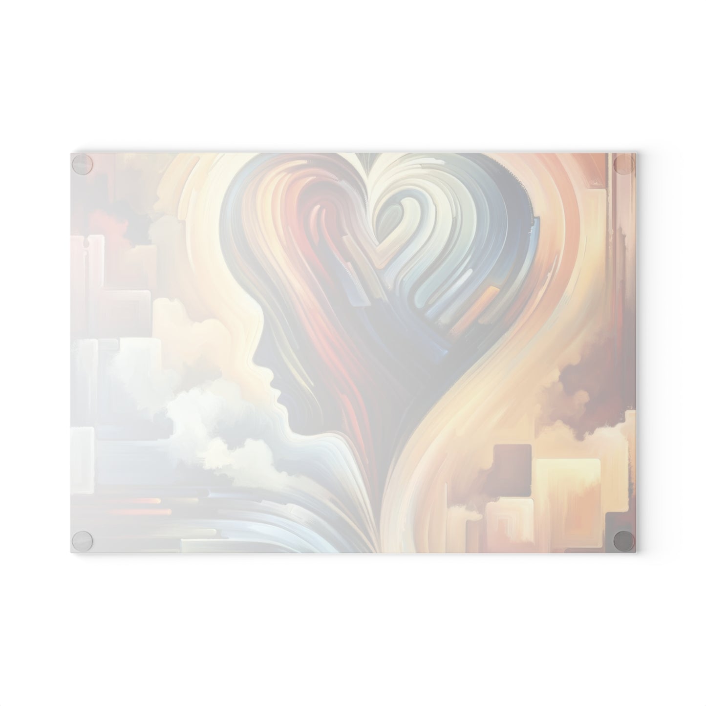 Heartfelt Lexicon Unity Glass Cutting Board