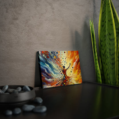 Vibrant Growth Symphony Canvas Photo Tile