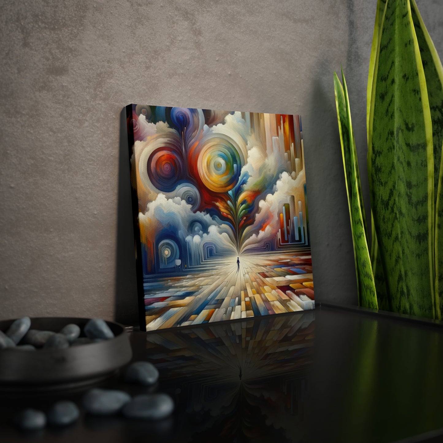 Sensory Thought Awakening Canvas Photo Tile