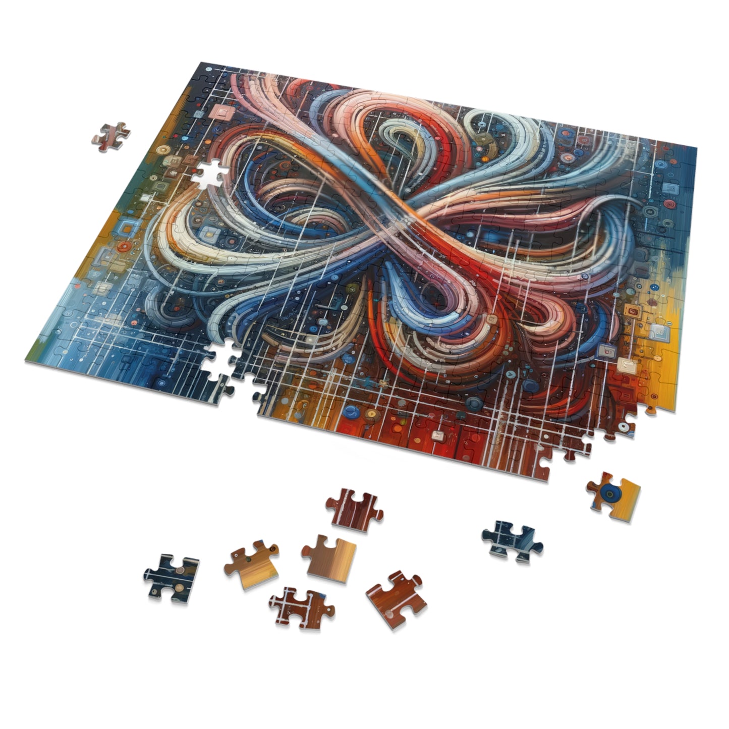 Humanity Tapestry Unification Jigsaw Puzzle (30, 110, 252, 500,1000-Piece)