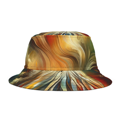 Symphonic Interconnectedness Shift Bucket Hat (AOP)