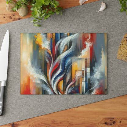 Transcending Abstract Limitations Glass Cutting Board