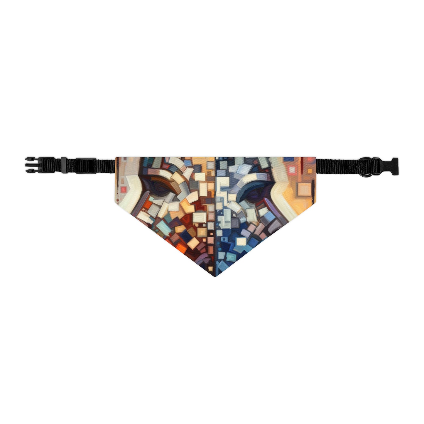Identity Tachism Intersection Pet Bandana Collar