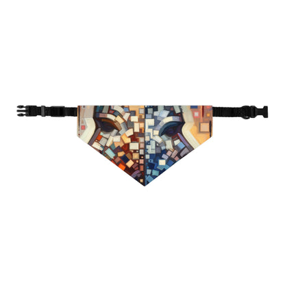Identity Tachism Intersection Pet Bandana Collar