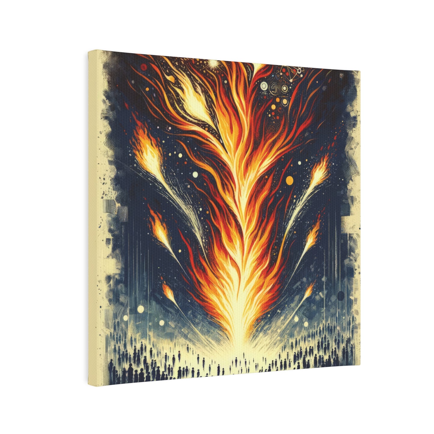 Ignition Change Catalyst Canvas Photo Tile