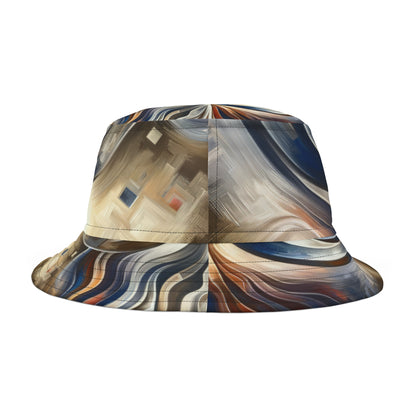 Wisdom Confluence Tachism Bucket Hat (AOP)