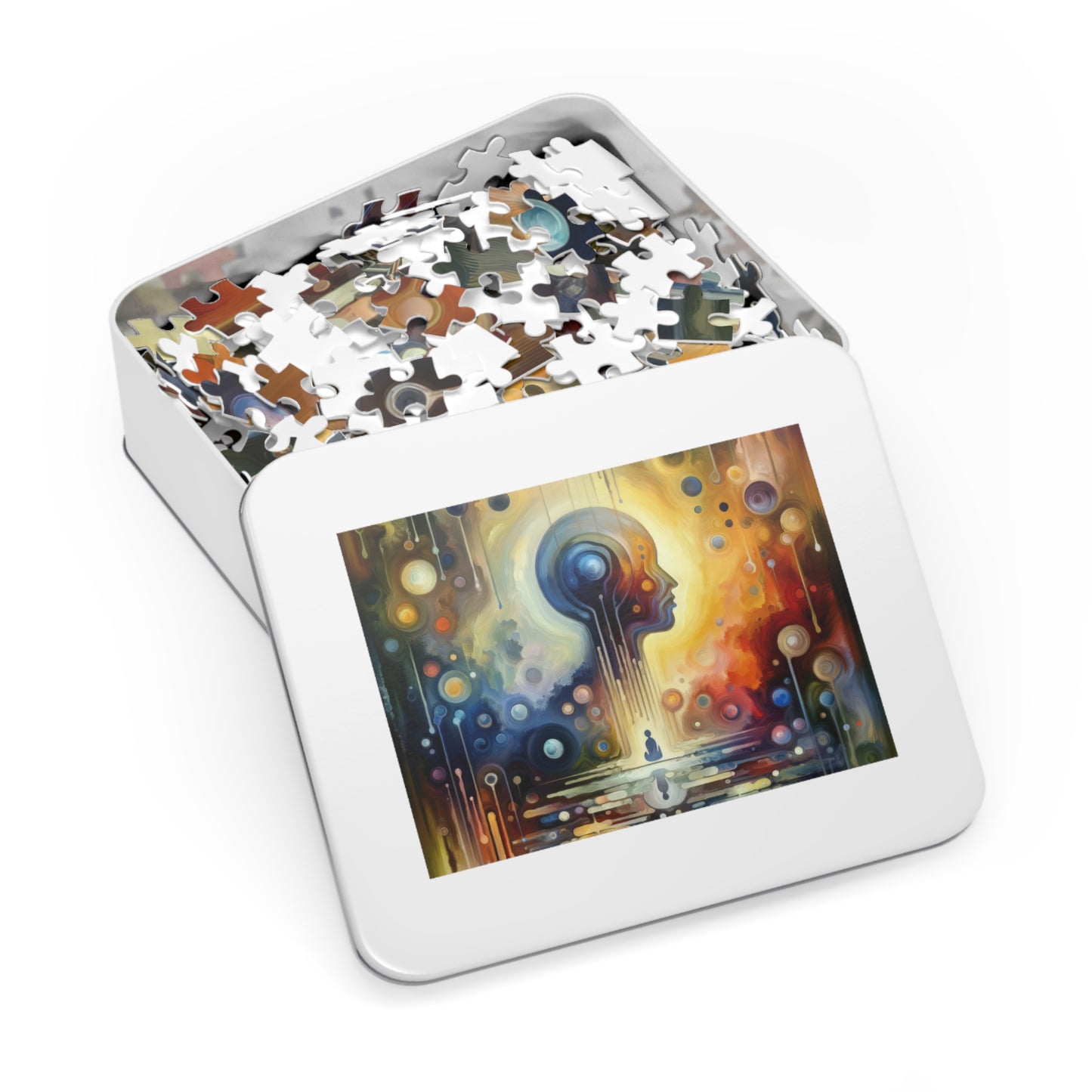 Reflective Oneness Healing Jigsaw Puzzle (30, 110, 252, 500,1000-Piece)