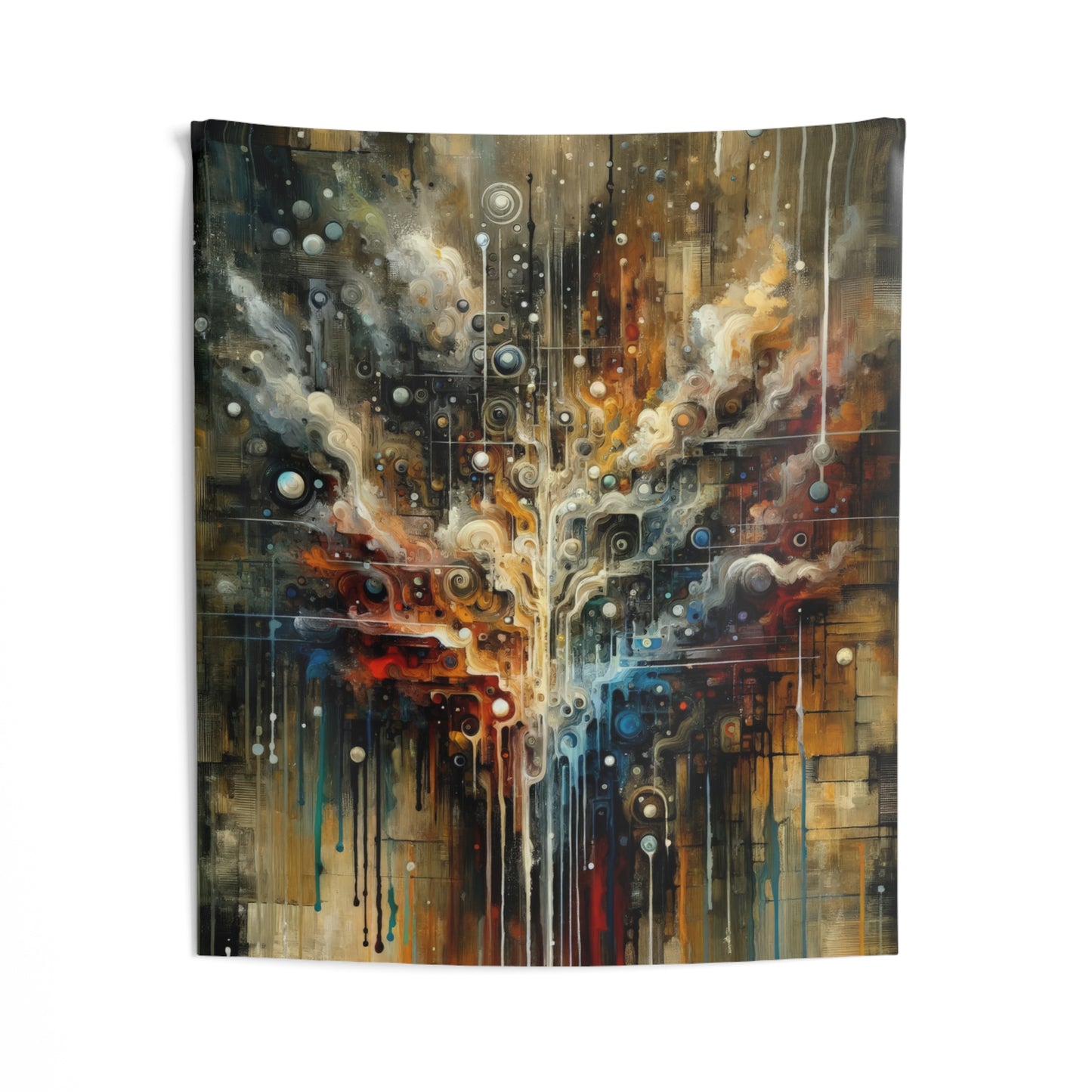 Integral Stewardship Abstract Indoor Wall Tapestries