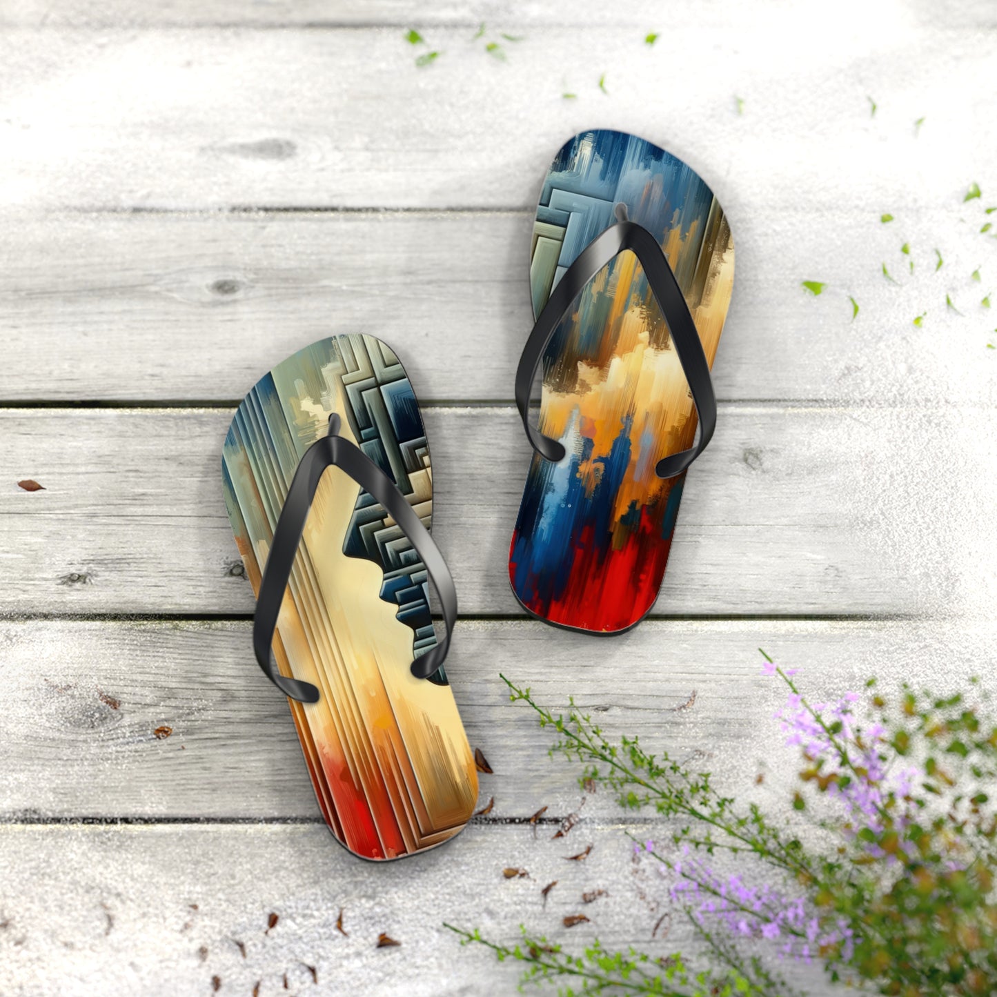 Abstract Geometric Boundaries Flip Flops