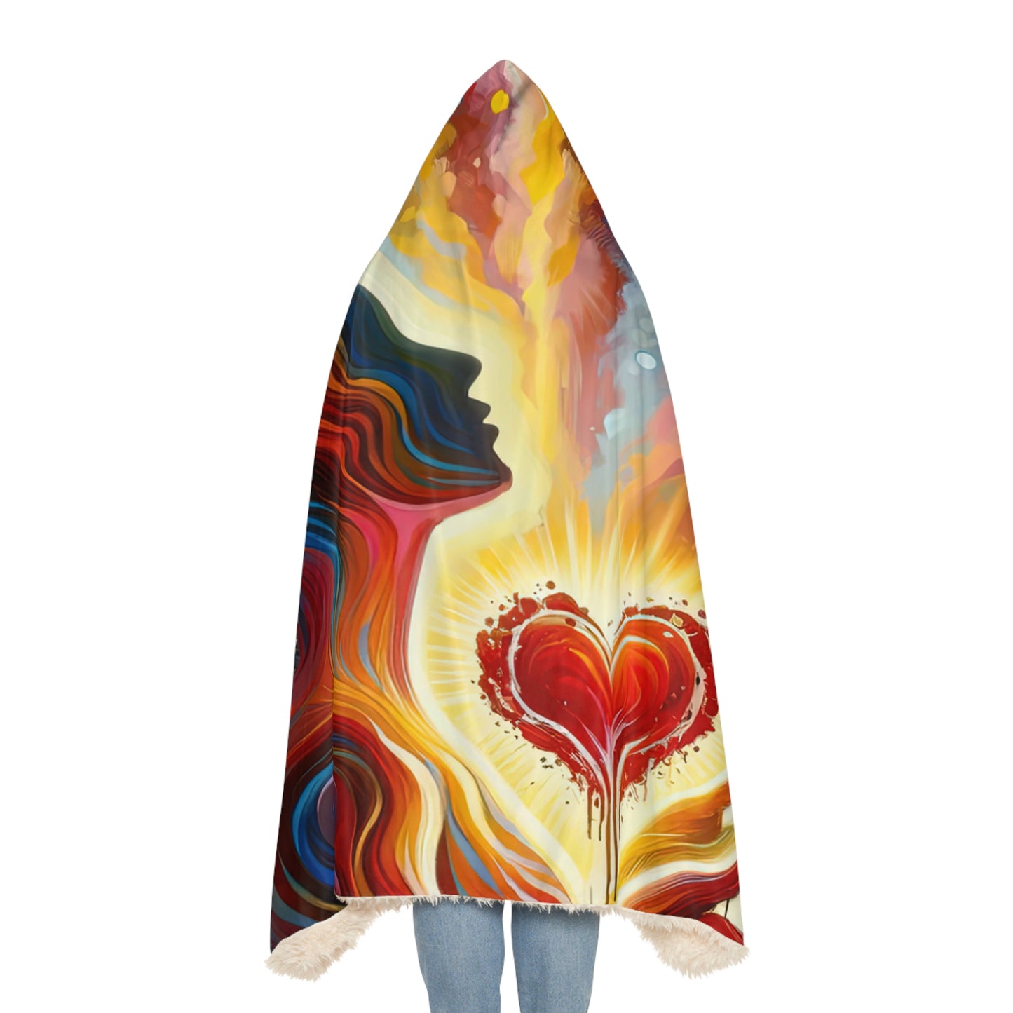 Unified Awakening Heart Snuggle Blanket