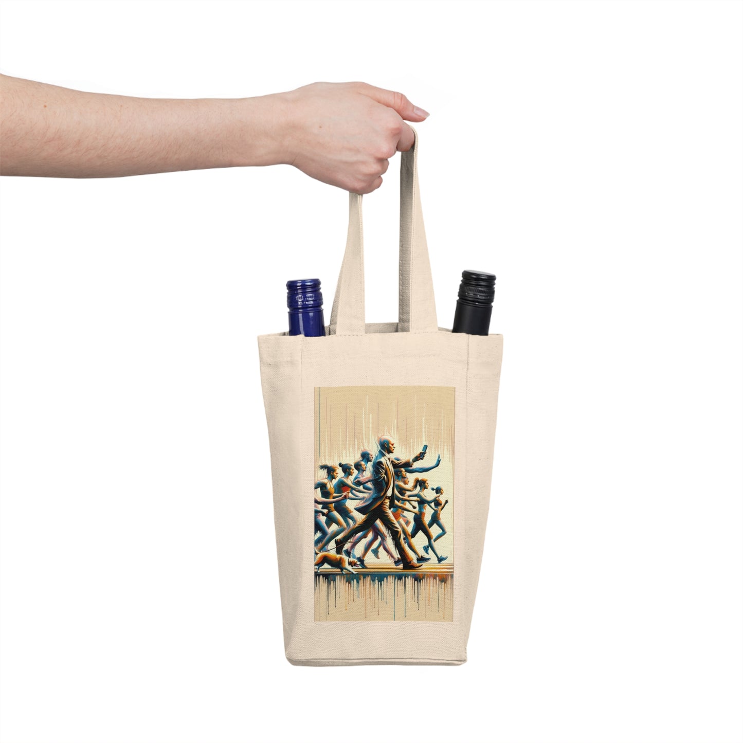 Urban Movement Disconnect Double Wine Tote Bag