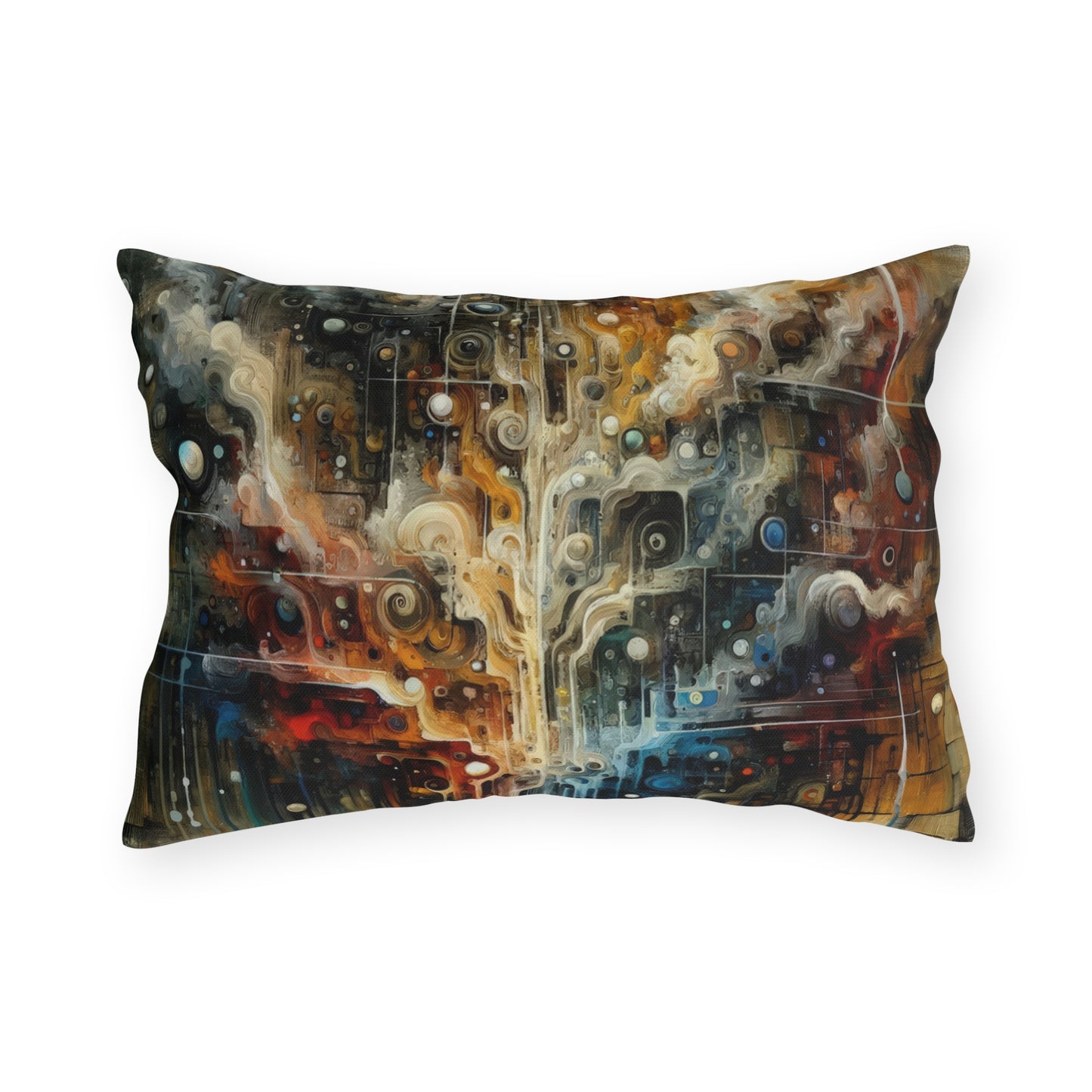 Integral Stewardship Abstract Outdoor Pillows