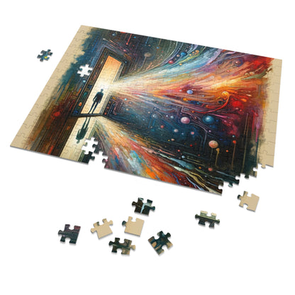 Mirror Wholeness Tachism Jigsaw Puzzle (30, 110, 252, 500,1000-Piece)