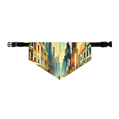 Cobbled Rhythm Heartbeat Pet Bandana Collar