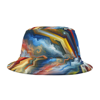 Unity Abstract Vibrancy Bucket Hat (AOP)
