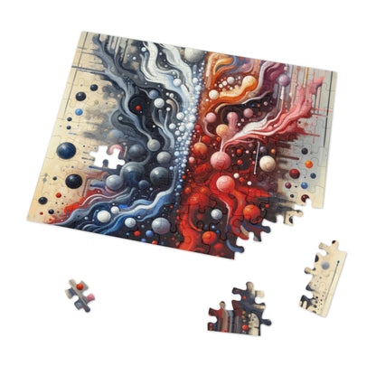 Symbiotic Exchange Abstract Jigsaw Puzzle (30, 110, 252, 500,1000-Piece)