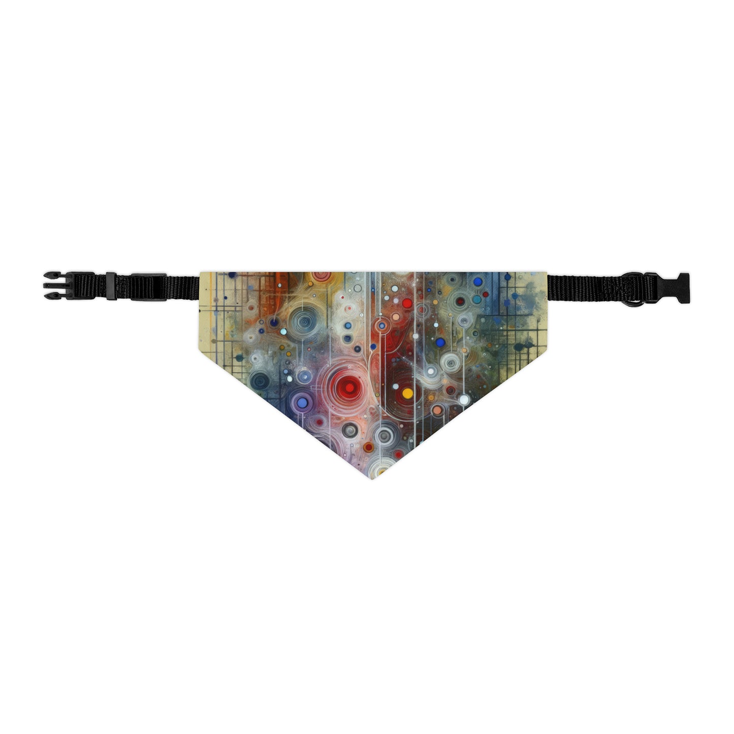 Awakenings Interconnectedness Tachism Pet Bandana Collar