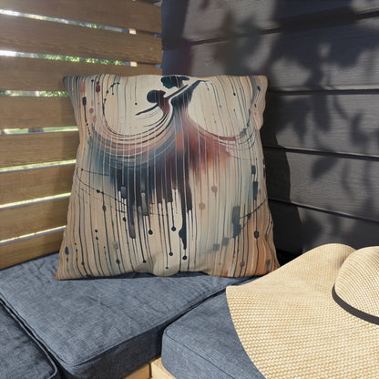 Rhythmic Heart Dance Outdoor Pillows
