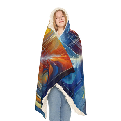 Techno Spiritual Synthesis Snuggle Blanket