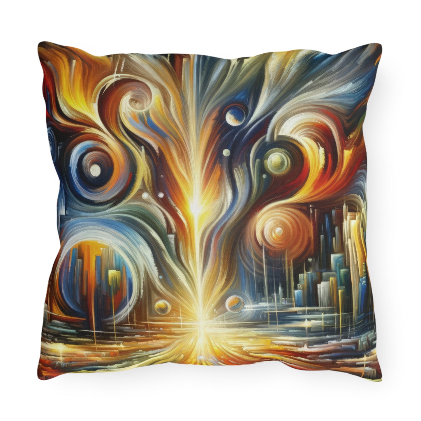 Sovereign Integral Transformation Outdoor Pillows