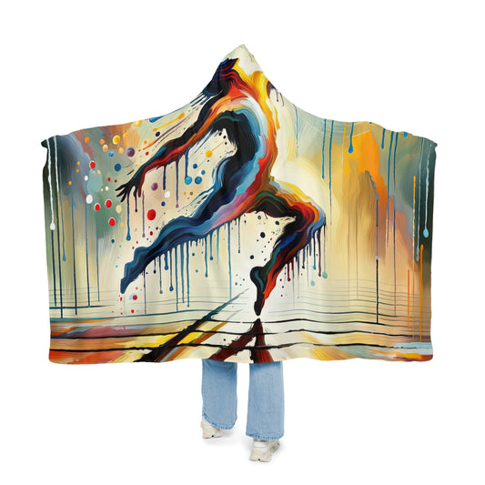 Expressive Dance Reflection Snuggle Blanket