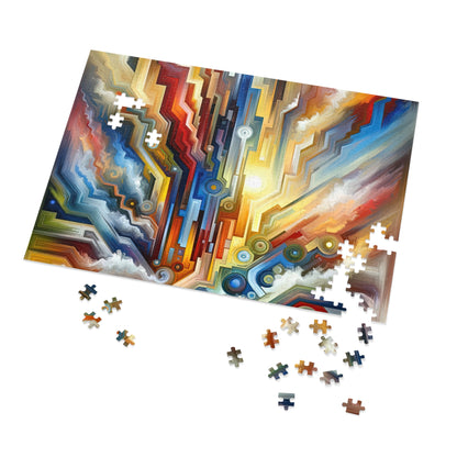 Unity Abstract Vibrancy Jigsaw Puzzle (30, 110, 252, 500,1000-Piece)