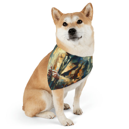 Urban Tachism Encounter Pet Bandana Collar