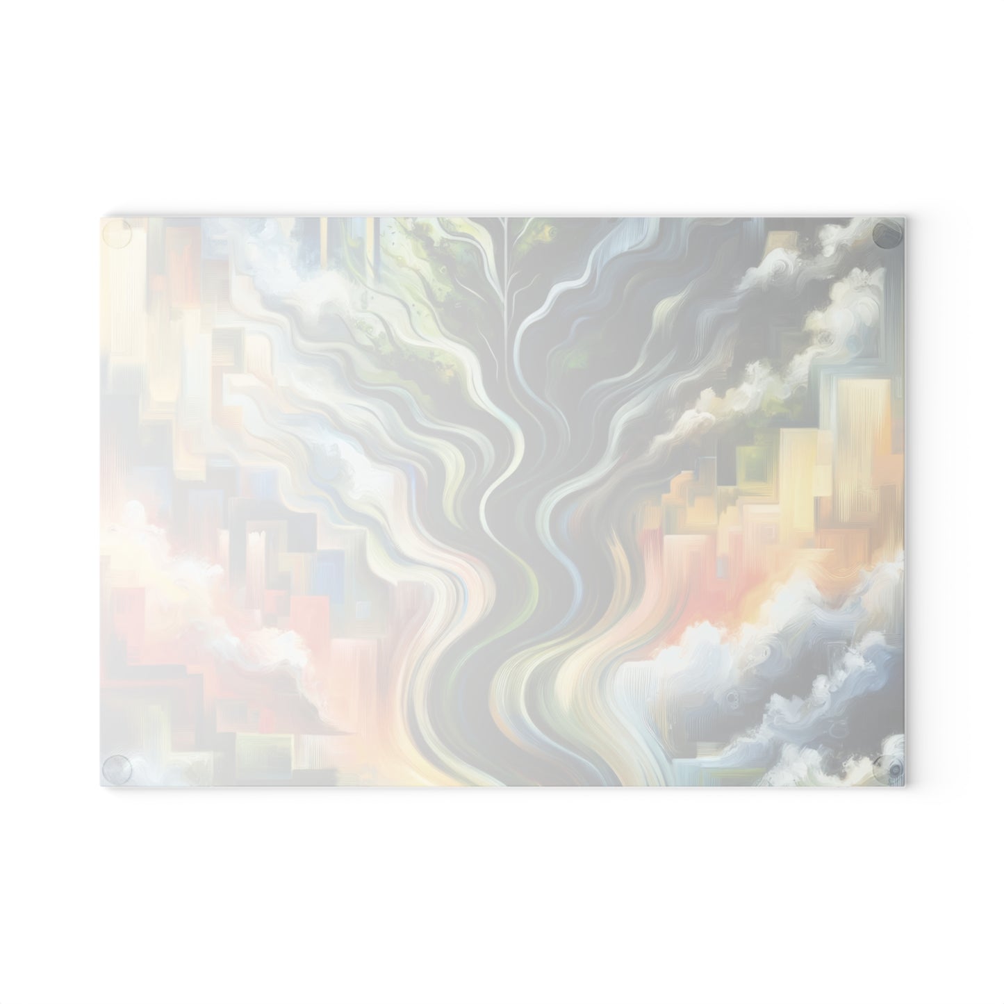 Eternal Digital Contrast Glass Cutting Board