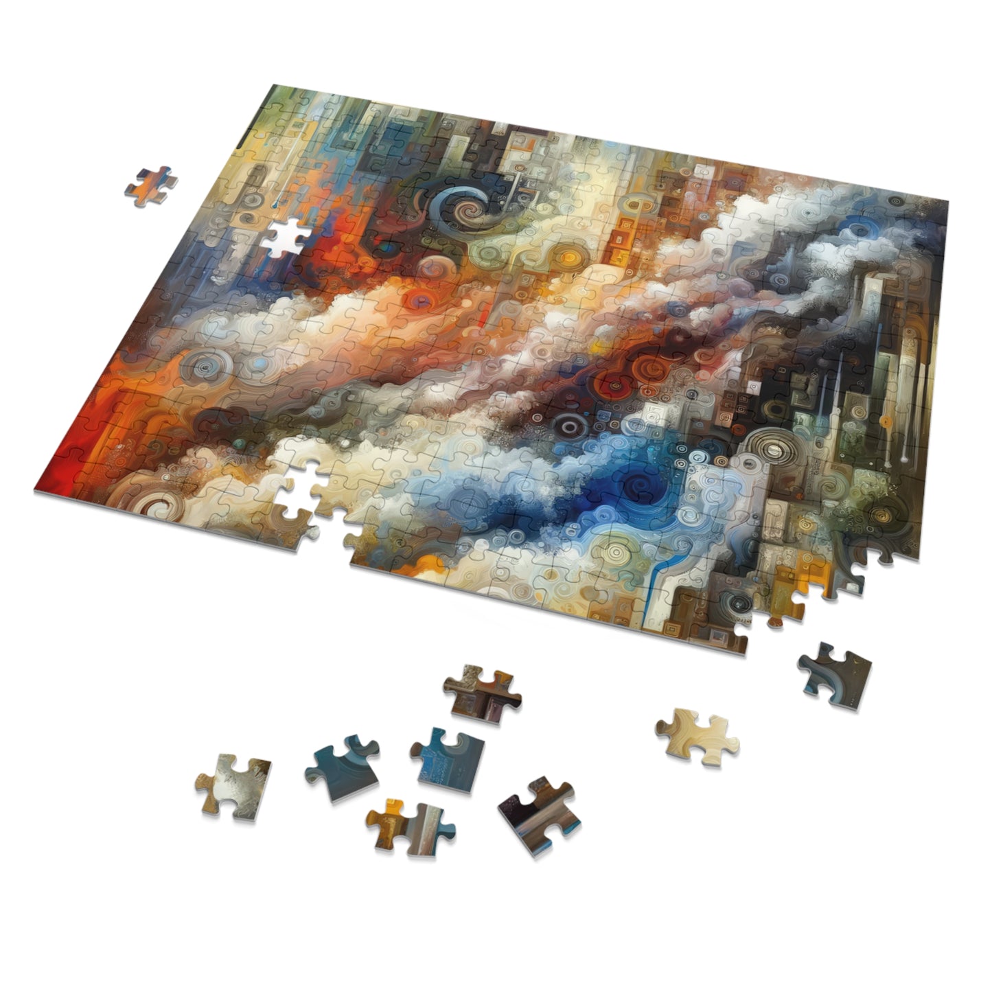 Tachist Unity Diversity Jigsaw Puzzle (30, 110, 252, 500,1000-Piece)