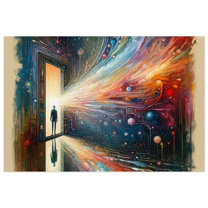 Mirror Wholeness Tachism Jigsaw Puzzle (30, 110, 252, 500,1000-Piece)