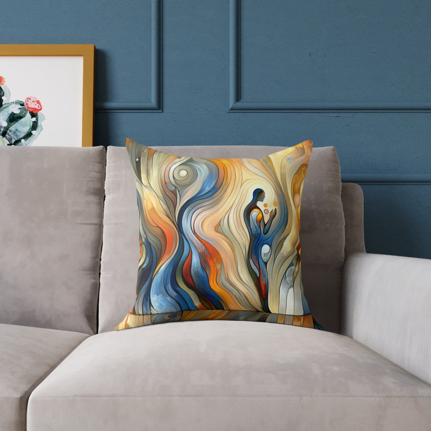 Self Embrace Benevolence Spun Polyester Pillow