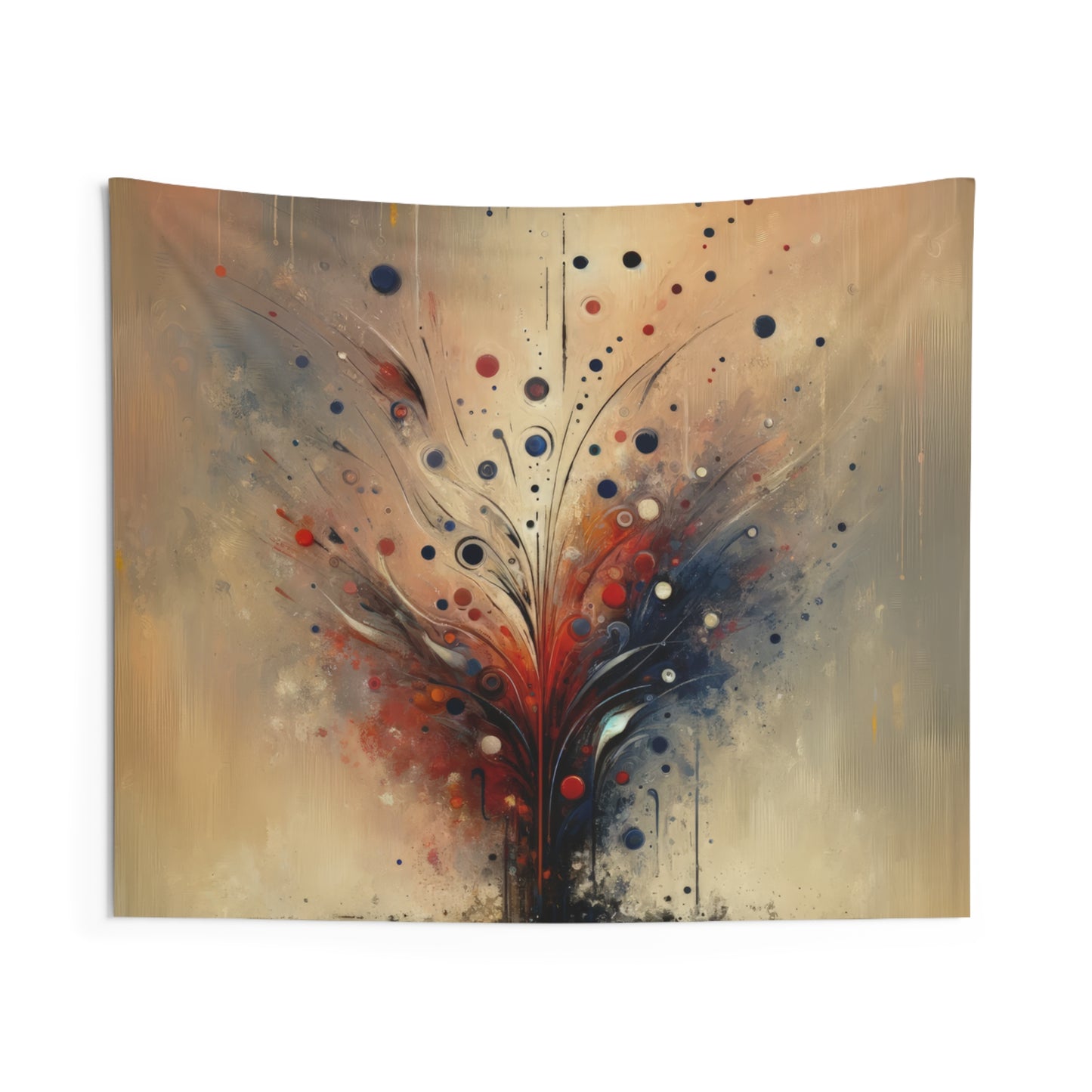Whispering Thoughts Emergence Indoor Wall Tapestries