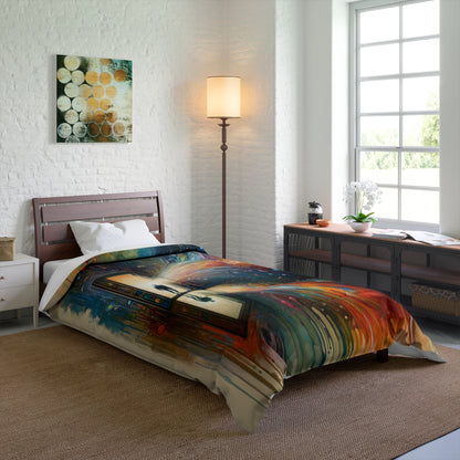 Mirror Wholeness Tachism Comforter