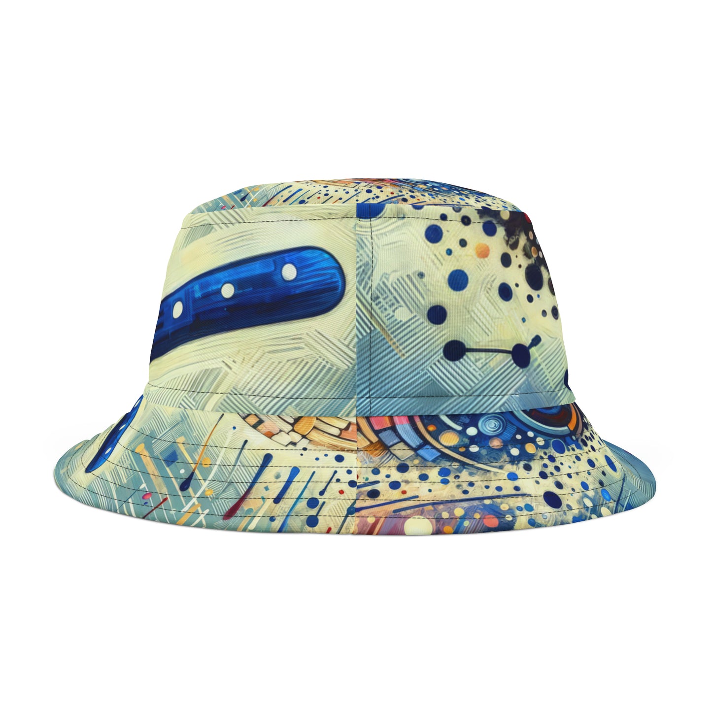 Digital Carving Abstract Bucket Hat (AOP)